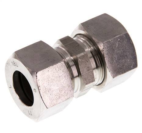18L RVS Rechte Snijring Koppeling 315 Bar DIN 2353