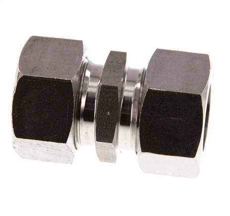 22L RVS Rechte Snijring Koppeling 160 Bar DIN 2353