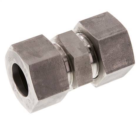 25S RVS Rechte Snijring Koppeling 400 Bar DIN 2353