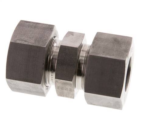25S RVS Rechte Snijring Koppeling 400 Bar DIN 2353