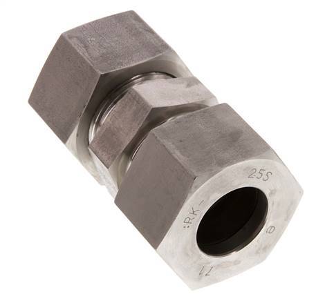 25S RVS Rechte Snijring Koppeling 400 Bar DIN 2353