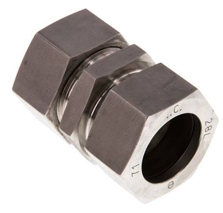 28L RVS Rechte Snijring Koppeling 160 Bar DIN 2353