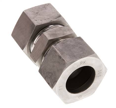 30S RVS Rechte Snijring Koppeling 400 Bar DIN 2353