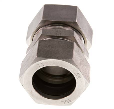 35L RVS Rechte Snijring Koppeling 160 Bar DIN 2353