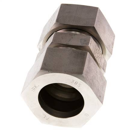 38S RVS Rechte Snijring Koppeling 315 Bar DIN 2353