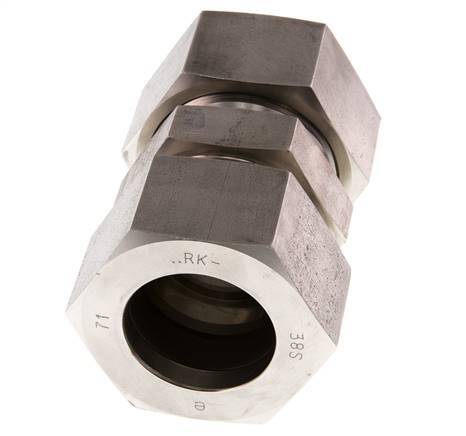 38S RVS Rechte Snijring Koppeling 315 Bar DIN 2353