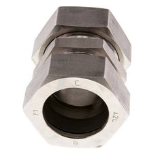 42L RVS Rechte Snijring Koppeling 160 Bar DIN 2353