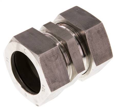 42L RVS Rechte Snijring Koppeling 160 Bar DIN 2353