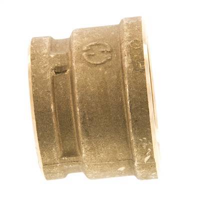 G 1 1/2'' x G 1 1/4'' Messing Ronde Sok 16 Bar