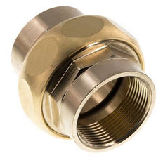 Rp 1 1/2'' Messing Borstnippel 3-delig met Conische afdichting 16 Bar