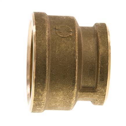 G 1 1/4'' x G 1'' Messing Ronde Sok 16 Bar