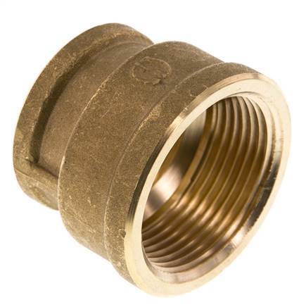 G 1 1/4'' x G 1'' Messing Ronde Sok 16 Bar