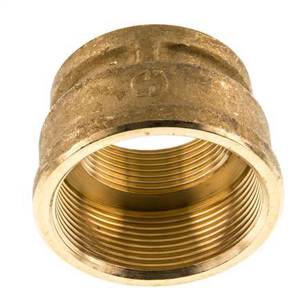 G 2'' x G 1 1/2'' Messing Ronde Sok 16 Bar