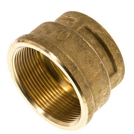 G 2'' x G 1 1/2'' Messing Ronde Sok 16 Bar