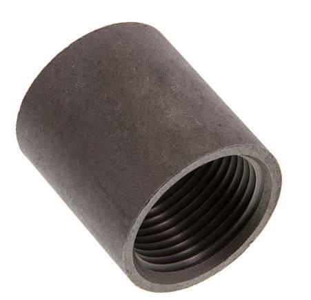Rp 1'' x 39.5mm Steel Welding Socket 40 Bar DIN 2986 - 43mm [5 Pieces]