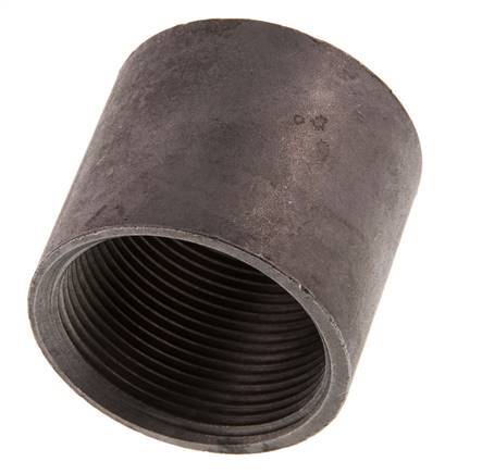 Rp 1 1/2'' x 54.5mm Steel Welding Socket 40 Bar DIN 2986 - 48mm [2 Pieces]