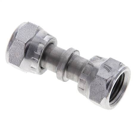UNF 9/16''-18 Verzinkt Stalen Sok ORFS with Wartelmoer 630 Bar - Hydrauliek