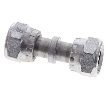 UNF 9/16''-18 Verzinkt Stalen Sok ORFS with Wartelmoer 630 Bar - Hydrauliek