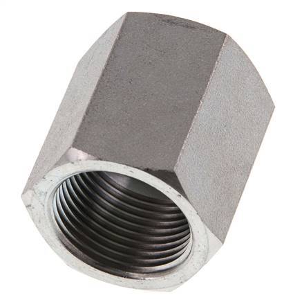 G 1/2'' x G 3/4'' Verzinkt Stalen Sok 200 Bar - Hydrauliek