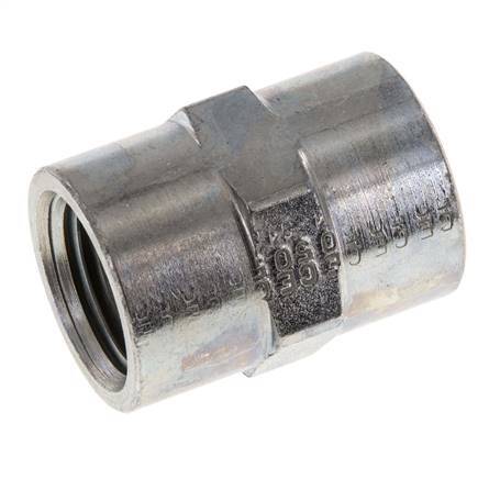 1/2'' NPT Verzinkt Stalen Sok 210 Bar - Hydrauliek