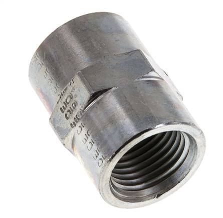 1/2'' NPT Verzinkt Stalen Sok 210 Bar - Hydrauliek