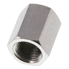 G 1/4'' x G 3/8'' Zinc plated Steel Socket 250 Bar - Hydraulic