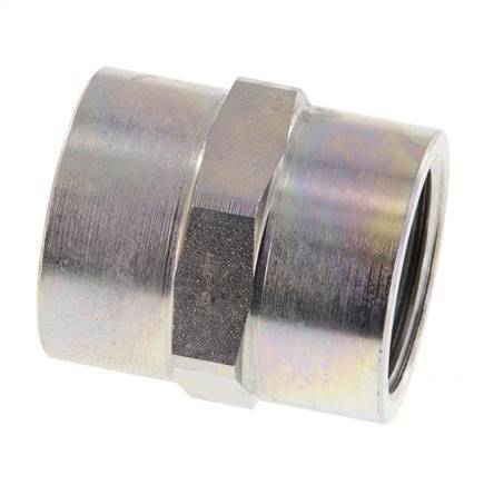 G 1'' Zinc plated Steel Socket 160 Bar - Hydraulic