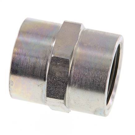 G 1'' Zinc plated Steel Socket 160 Bar - Hydraulic