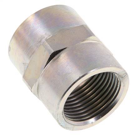 G 1'' Verzinkt Stalen Sok 160 Bar - Hydrauliek