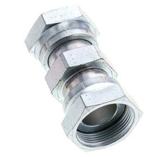UN 1-11/16''-12 Verzinkt Stalen Sok ORFS with Wartelmoer 250 Bar - Hydrauliek
