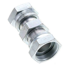 UN 1-11/16''-12 Zinc plated Steel Socket ORFS with Union nut 250 Bar - Hydraulic