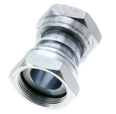 UN 2''-12 Verzinkt Stalen Sok ORFS with Wartelmoer 250 Bar - Hydrauliek