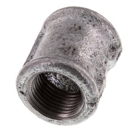 Rp 1/2'' Zinc plated Cast iron Round Socket 25 Bar [5 Pieces]