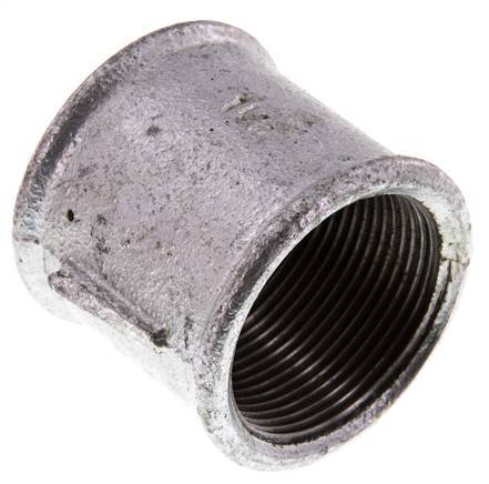 Rp 1 1/2'' Verzinkt Gietijzeren Ronde Sok 25 Bar