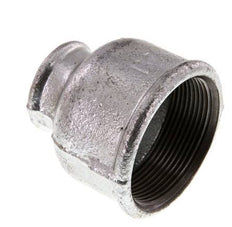 Rp 2'' x Rp 1'' Zinc plated Cast iron Round Socket 25 Bar