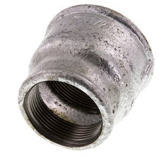 Rp 2'' x Rp 1 1/2'' Verzinkt Gietijzeren Ronde Sok 25 Bar