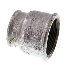 Rp 2'' x Rp 1 1/2'' Verzinkt Gietijzeren Ronde Sok 25 Bar