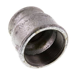 Rp 2'' x Rp 1 1/2'' Verzinkt Gietijzeren Ronde Sok 25 Bar