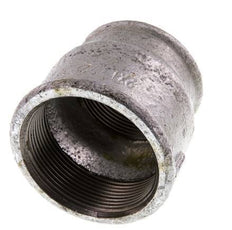 Rp 2'' x Rp 1 1/2'' Verzinkt Gietijzeren Ronde Sok 25 Bar