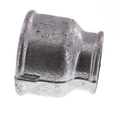 Rp 2'' x Rp 1 1/4'' Verzinkt Gietijzeren Ronde Sok 25 Bar