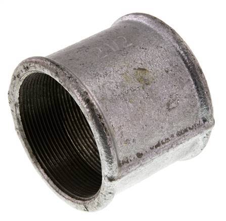 Rp 2 1/2'' Verzinkt Gietijzeren Ronde Sok 25 Bar