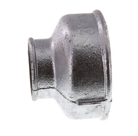 Rp 3'' x Rp 1 1/2'' Verzinkt Gietijzeren Ronde Sok 25 Bar