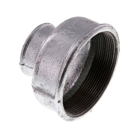 Rp 3'' x Rp 1 1/2'' Verzinkt Gietijzeren Ronde Sok 25 Bar