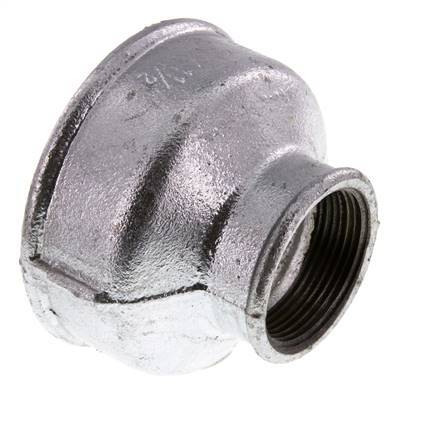 Rp 3'' x Rp 1 1/2'' Verzinkt Gietijzeren Ronde Sok 25 Bar