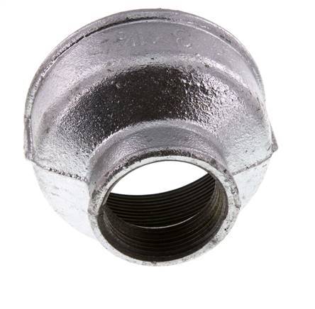 Rp 3'' x Rp 1 1/2'' Verzinkt Gietijzeren Ronde Sok 25 Bar