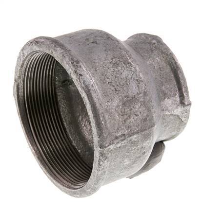 Rp 3'' x Rp 2'' Verzinkt Gietijzeren Ronde Sok 25 Bar