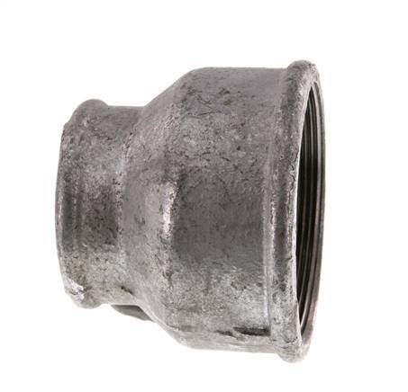 Rp 3'' x Rp 2'' Verzinkt Gietijzeren Ronde Sok 25 Bar