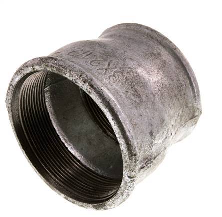 Rp 3'' x Rp 2 1/2'' Verzinkt Gietijzeren Ronde Sok 25 Bar