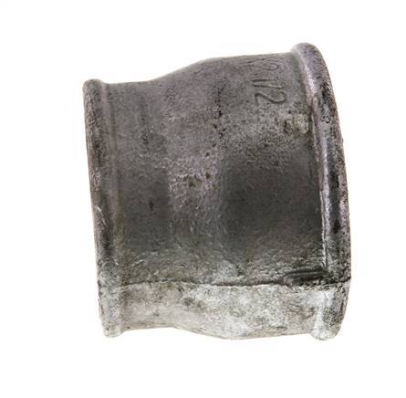 Rp 3'' x Rp 2 1/2'' Verzinkt Gietijzeren Ronde Sok 25 Bar