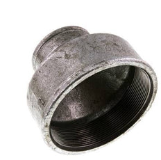 Rp 4'' x Rp 2'' Zinc plated Cast iron Round Socket 25 Bar